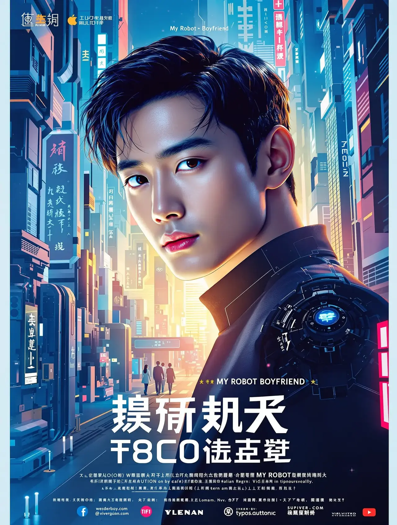 我的机器人男友 - 丽丽影院 我的机器人男友 电影海报